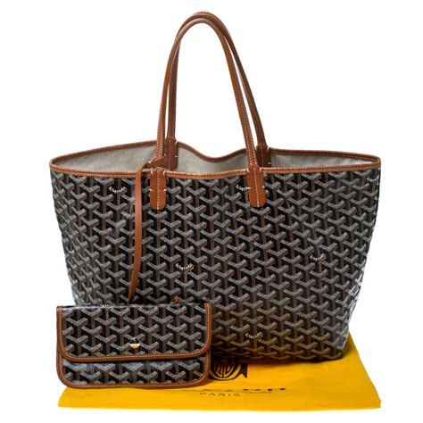 goyard brown bag|goyard st louis pm price.